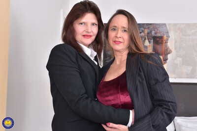 Mature British women shed..