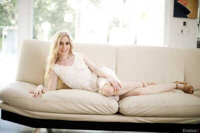 Young blonde Emma Starletto..