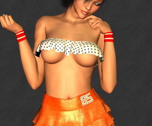 Toon girl poses - part 1375