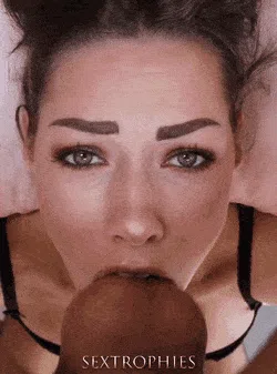 Face full of spit