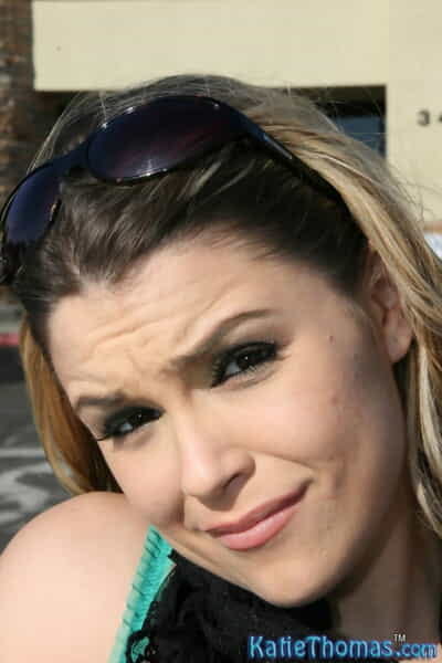 Nice brunette Katie Thomas..