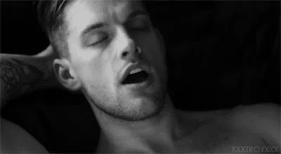 Hot Guy enjoying blowjob