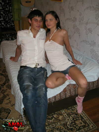 Skinny teen Flower enjoying..
