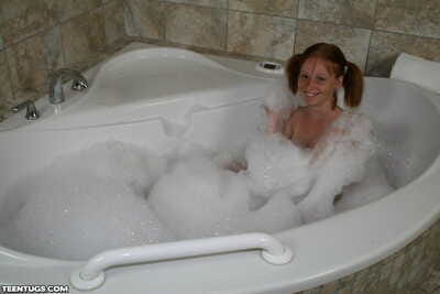 Young looking redhead Alyssa..