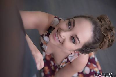 Sensual brunette teen Remi..