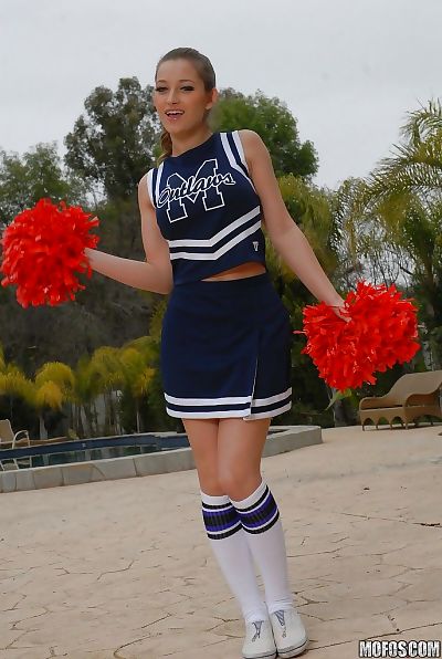 Teen cheerleader Dani..
