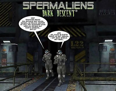 Spermaliens 3d xxx comics..